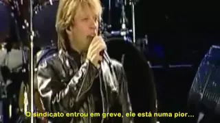 Bon Jovi - Living On A Prayer - Legendado PT-BR