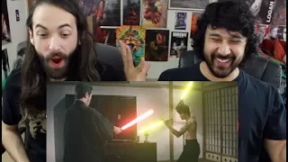 Bruce Lee Lightsabers Scene Recreation REACTION!!!