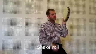 Tambourine technique V-Rolls-David Valdes.