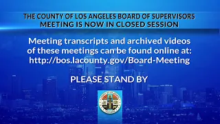 Los Angeles County Board of Supervisors Meeting 9/26/23