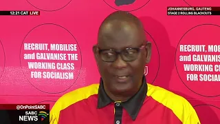 SAFTU briefs media on National shutdown on Monday