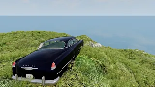 Cars Cliff Crushes #1 - BeamNG Drive