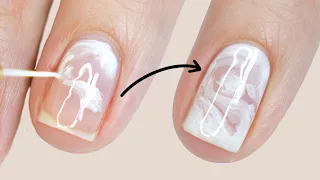 Ice Cream Nails?! 🍦 Blooming Gel Nail Art