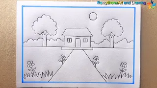 Koushole Drisso aka shikhun 🌳🏠 Learn to draw scenes with technique