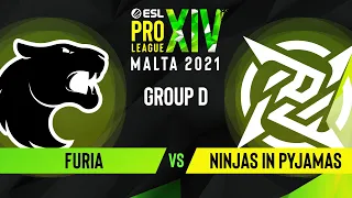 CS:GO - Ninjas in Pyjamas vs. FURIA [Ancient] Map 2 - ESL Pro League Season 14 - Group D