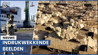 Zien: enorme oorlogsvloot komt aan in Vlissingen