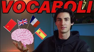 Come ricordare i VOCABOLI delle LINGUE STRANIERE