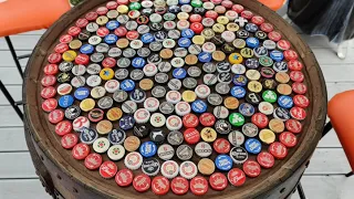 How to make a Beer bottle top in Epoxy Resin