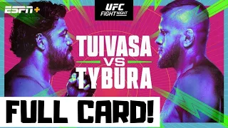 UFC Fight Night Tuivasa vs Tybura Predictions & Full Card Breakdown - UFC Vegas 88 Betting Tips