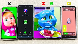 Threema, WhatsApp, SnapChat + Incoming Call Nokia X30 + Xiaomi RN12 + Z Fold 5 + Sony Xperia10V