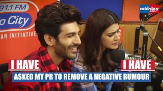 Kartik Aryan and Kriti Sanon Play The Never Have I Ever Game | Luka Chuppi