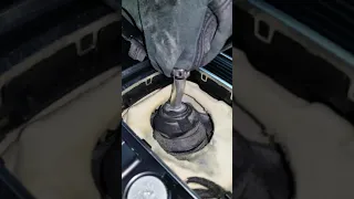 B8 Shift Knob Removal DIY Audi A4 6 speed