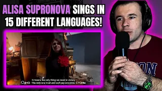 Alisa Supronova Sings in 15 Different Languages! (Reaction)