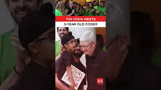Delhi's 5 year old coder meets Tim Cook: What did they both discuss?