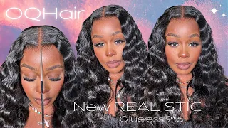 WHAT LACE? SUPER TINY CLEAN KNOTS NEW 9*6 M-CAP GLUELESS BODY WAVE WIG! EASY TALK-THROUGH FT. OQHAIR