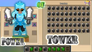 POWER OF 999+ TOWERS In Bed Wars | Blockman Go Gameplay (Android , iOS)