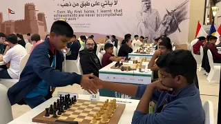 12-year-old IM Ethan Vaz faces GM S L Narayanan in round one | Dubai Police Global CHESS