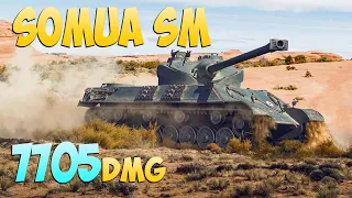 Somua SM - 4 Frags 7.7K Damage - Useful! - World Of Tanks