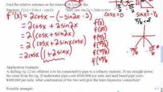 Mr Joyce - AP Calculus Extrema (Extreme Value Theorem)