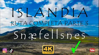 Guía completa de Islandia Snaefellsnes 2023. Lo mejor de la isla. Parte 3. Iceland travel.
