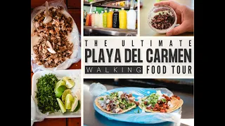 Take us back, please! We had the best tacos of our lives on our Playa del Carmen Food Tour! 🤤🤤