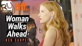 'Woman Walks Ahead' Red Carpet Premiere | TIFF 17