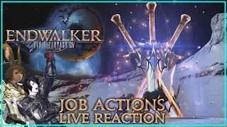 FFXIV Endwalker Job Actions Trailer - Live Reaction