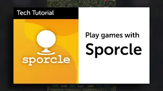 Tech Tutorial: Play Games with Sporcle