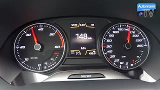 SEAT ATECA 2.0 TDI (190hp) - 0-150 km/h acceleration (60FPS)