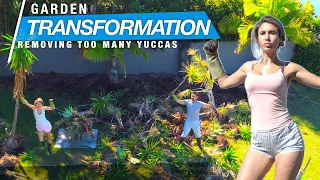 OVERGROWN Garden Transformation | DIY By Her and Him - SAVED Thousands $$$