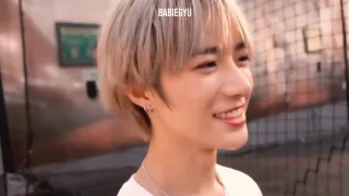 txt beomgyu laughing compilation