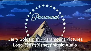 Jerry Goldsmith - Paramount Pictures Logo 1987 (Disney) Music Audio