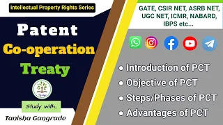 Patent Cooperation Treaty | PCT in IPR | Intellectual Property Rights | IPR | by Tanisha Gangrade