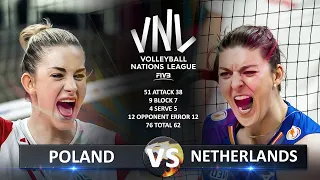 Poland vs Netherlands | Women's VNL 2024