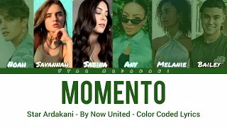 Momento by Now United | Color Coded Lyrics