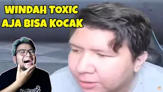 KOCAKKK !! REACTION MOMENT LUCU WINDAH BASUDARA NGETOXIC !! - SansReaction