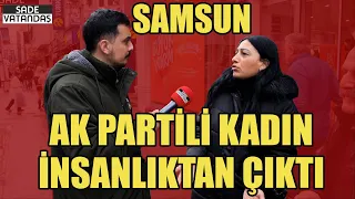 AK Partili Kadın Geçinemiyorum Diyen Adamı Dövmeye Kalktı