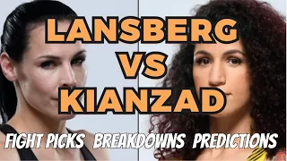 UFC Fight Night: Lina Länsberg vs. Pannie Kianzad Fight Picks | Breakdowns | Predictions