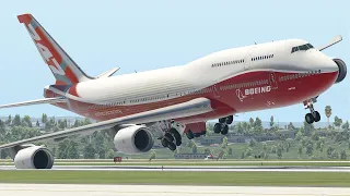 Most Horrible B747 Emergency Landing Ever [XP11]