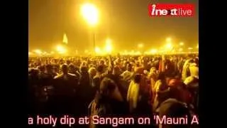 Mauni Amavasya Shahi Snan in Maha Kumbh 2013