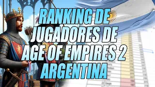 ESTE ES EL TOP 10 DE JUGADORES ARGENTINOS #aoe2 #ageofempires2 #gaming