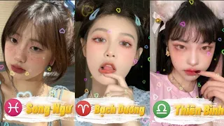 Tik Tok | 12 Cung Hoàng Đạo 🧡💛 Top Các Cung Xinh Đẹp Tài Giỏi Ai Cũng Mơ Ước | P.27