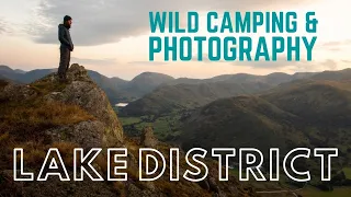 Solo WILD CAMP & Photography in the LAKE DISTRICT | Dramatic Conditions at SUNRISE