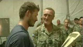 David Beckham in Afghanistan