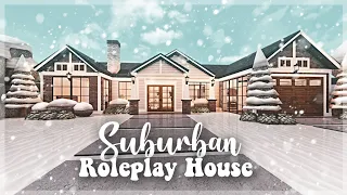 Roblox Bloxburg - No Gamepass Suburban Roleplay House Exterior - Minami Oroi