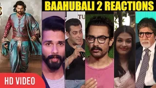 Baahubali 2 Reviews | Salman Khan, Aishwariya, AAmir Khan, Amitabh, Shahid And Many | Baahubali 2