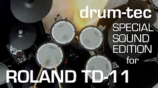 Roland TD-11 with drum-tec special sound edition