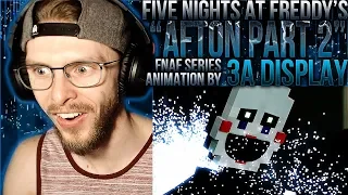Vapor Reacts #826 | FNAF MINECRAFT ANIMATION SERIES "Afton - Part 2" by 3A Display REACTION!!