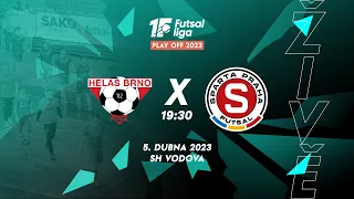 ZÁZNAM | Helas Brno - Sparta Praha 2:3 (0:1ú