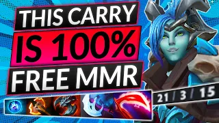 NEW CARRY PHANTOM ASSASSIN is FREE MMR - BUILDS and TRICKS for PA - Dota 2 Guide